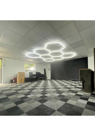 Ayt Ledx Al-rw7226 Altıgen Petek 240w Beyaz Led Armatür Profesyonel Sınıf Aydınlatma Performansı Vitrin Lambası Beyaz