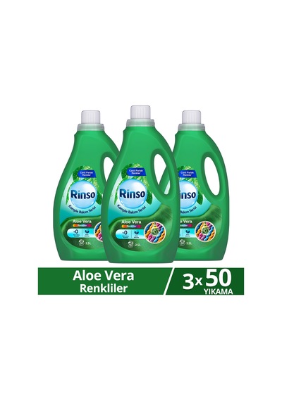 Rinso Aloe Vera Sıvı Çamaşır Deterjanı 2.5 L X3 Diğer