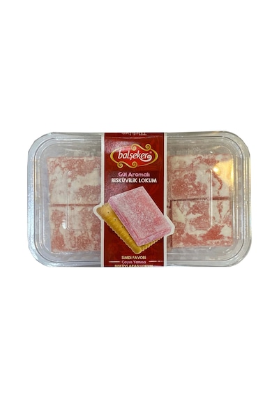 Balşeker Gül Aromalı Bisküvilik Lokum 500 G