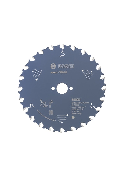 Bosch Expert For Wood 160x20 mm 24 Diş Daire Testere Bıçağı - 2608644019