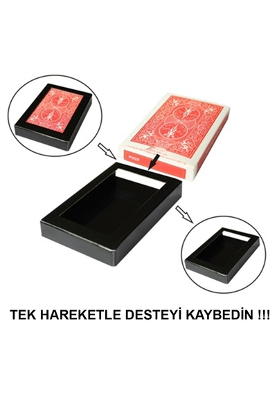 Sihirli Kaybolan Deste Oyun Kağıdı İlizyon Oyunu Kaybolan Kart 4801