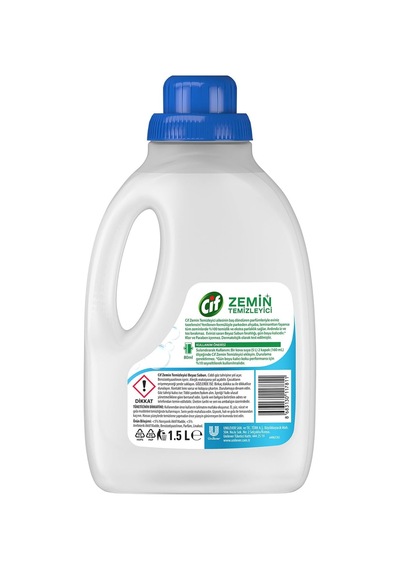 Cif Zemin Temizleyici Beyaz Sabun 1500 Ml 10'lu Set