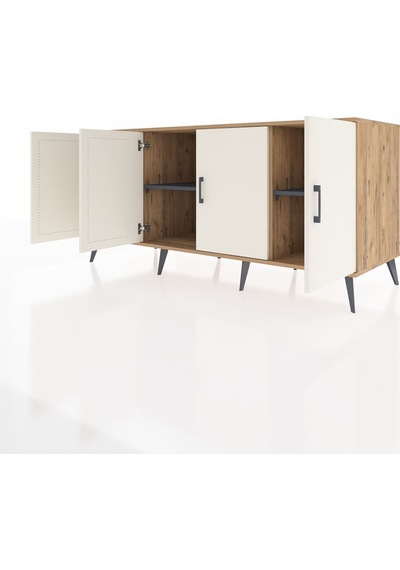 Kronos Konsol 3 Raflı 4 Kapaklı 176x59x83 Çam-aytaşı/antrasit Aytaşı/antrasit Kronos Konsol 3 Raflı 4 Kapaklı 176x59x83 Çam-aytaşı/antrasit Aytaşı/antrasit