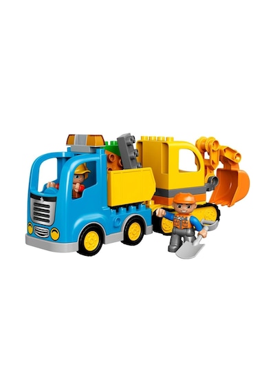 LEGO® Duplo 10812 Kamyon ve Paletli Kazıcı 26 Parça
