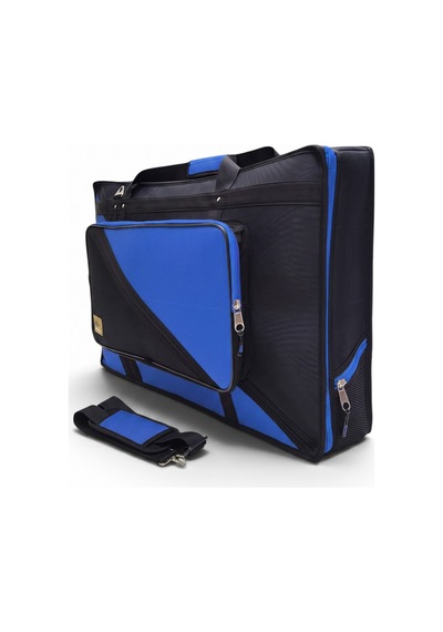 Xdj-rx3 Için Uyumlu Soft Case Taşıma Çantası Crossline Mavi