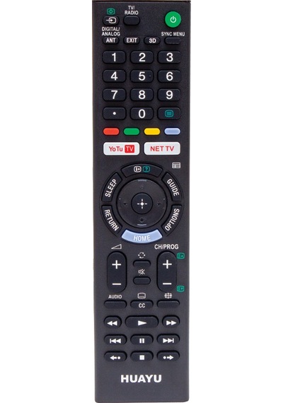 Huayu Kl Rm-l1370 Sony Youtube - Netflıx Tuşlu Lcd-led Tv Blisterli Kumanda Rmt-tx202p