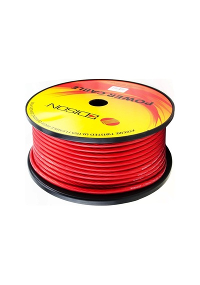Edison Pw-4ga Oto Anfi Tesisat Kablosu Silikon 4ga 30 Metre