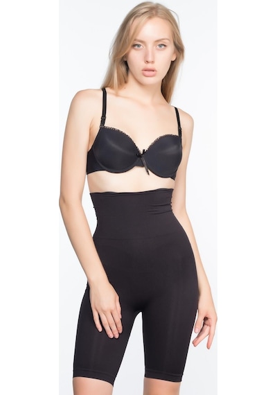 Alfa Expres Siyah Mı Emay 3200 Pantolon Altı Soft Double Boxer Korse