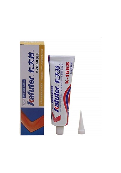 Kafuter K-1668 Elektronik Bileşen Endüstriyel Tutkal Macun Silikon 85g