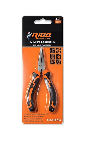 Rico Mini Pense Seti Kargaburun Yankeski Kerpeten 4 Parça 115m