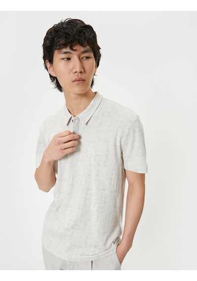 Koton Polo Yaka Tişört Slim Fit Düğmeli Dokulu Kısa Kollu Gri Melange Desenli 4sam10212mk Gri Melanj Koton Polo Yaka Tişört Slim Fit Düğmeli Dokulu Kısa Kollu Gri Melange Desenli 4sam10212mk Gri Melanj