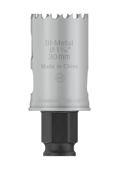 1x Pro Multi Material Power Change Plus Delik Açma Testeresi Yumuşak Ahşap, Alçıpan, Ø 30 Mm, Professional Aksesu