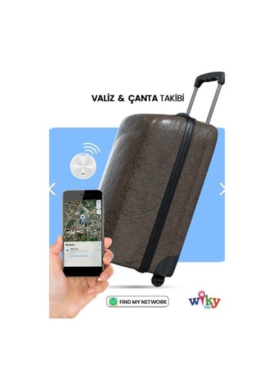 Tag Çocuk Smart Airtag Pembe - Akıllı Konum Takip Cihazı Apple Uyumlu Pembe Genel