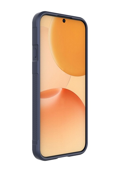 Nothing Phone 4a Kılıf Esnek Tpu Oyuklu Arka Yüzey Tasarımlı Etnik Silikon Kapak Lacivert