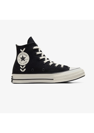 Converse Chuck 70 Crafted Laces Unisex Siyah Bilekli Sneaker A10669c Siyah