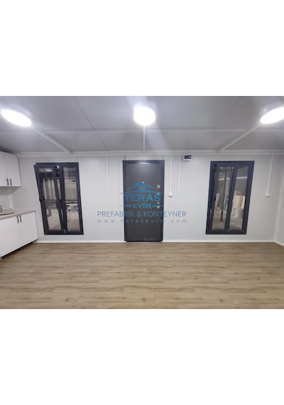 850 X 700 Teras Evim Sandwichpanel 2+1 Kendinden Çatılı Verandalı Kredi Kartına Vade Farksız Taksit Fabrikadan
