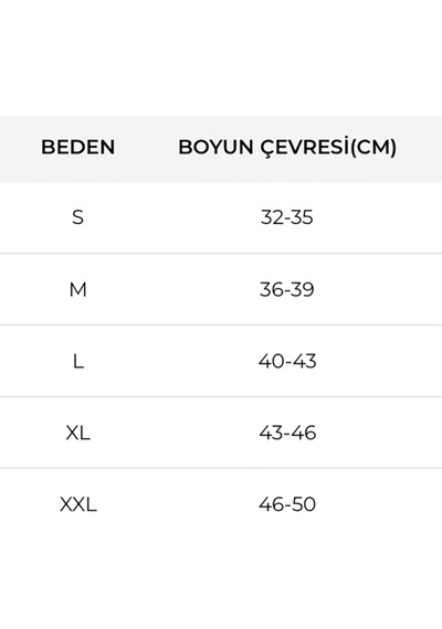 Servikal Çeneli Boyunluk Şeffaf