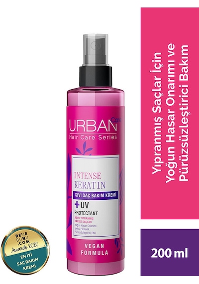 4 Adet Urban Care Intense Keratin Sıvı Saç Kremi 200 Ml