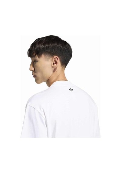 Whıte Adidas Erkek Günlük T-shirt Gfx T Ke0136 Beyaz