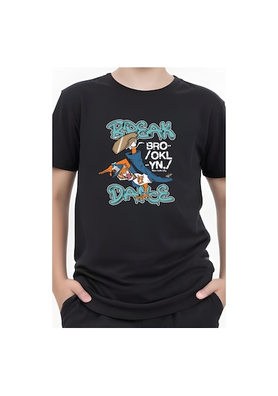 Play Ball Baskılı Erkek Çocuk Kısa Kollu Çift Cepli Kapri Alt-üst Takım Yeşil