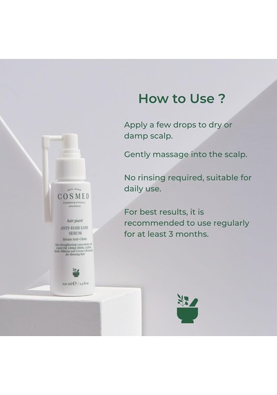 Cosmed Sülfatsız Tuzsuz Saç Dökülme Karşıtı Serum 100 Ml Diğer