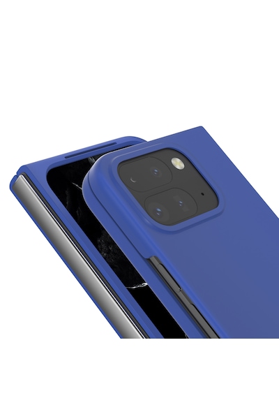 Google Pixel 9 Pro Fold İçin Mat Yüzey Sert Plastik Kılıf-al8848