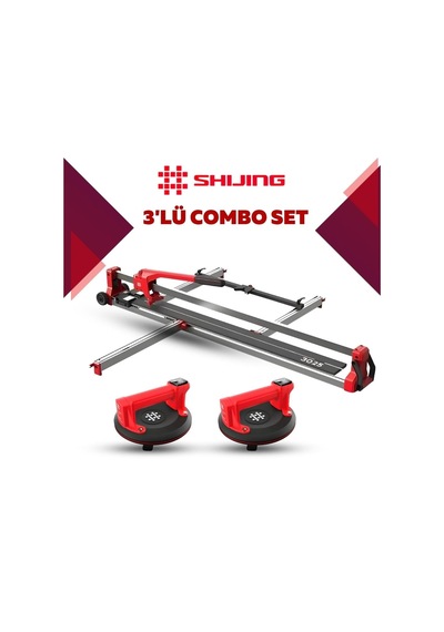 Shıjıng Tools Manuel Kesici Ve Dijital Vantuz 3'lü Pro Set