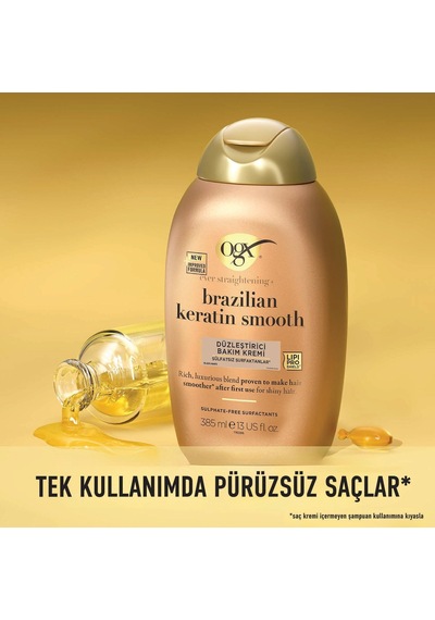 Brazilian Keratin Smooth Düzleştirici Bakım Kremi 385 Ml