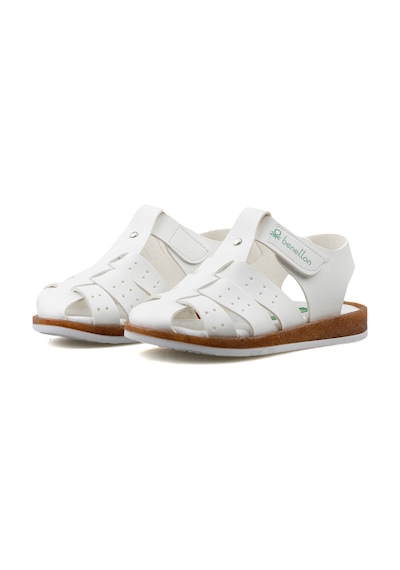Benetton Bn 1205 Beyaz Çocuk Sandaleti Bn-1205-Beyaz Beyaz