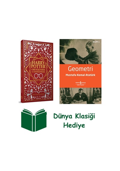 Harry Potter Gibi Düşünmek Ve Davranmak + Geometri + Dünya Klasiği Hediye