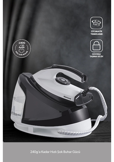Homend Steamwork 1167H 2400 W Buhar Kazanlı Ütü