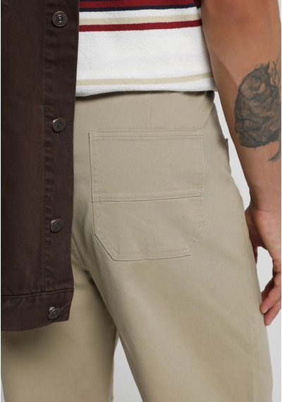 Colin's Colins Relaxed Fit Orta Bel Geniş Paça Erkek Bej Pantolon Cl1072037 Q1.v2 Beı