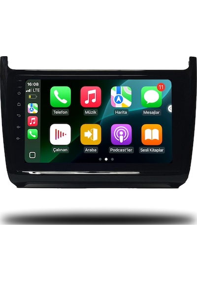 Caros Volkswagen Polo 2014-2018 Uyumlu Android Multimedya 1gb Ram 16gb Hafıza 9"