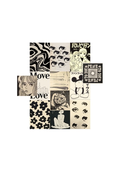 A5 Fairygrunge Poster Duvar Kağıdı Seti Estetik Duvar Kolajı Oda Süsleme Afiş Seti