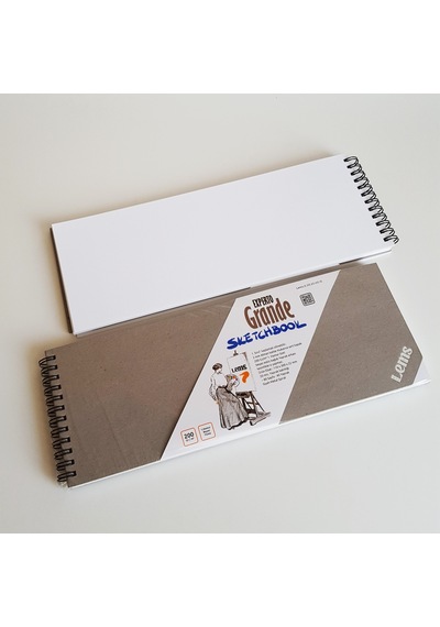 Lems Experto Grande 200 G/m² 80 Sy Sert Kapak Eskiz Defteri Kiz