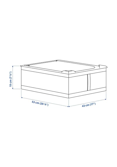 Ikea Skubb Saklama Hurcu 43 X 53 X 19 Cm Beyaz