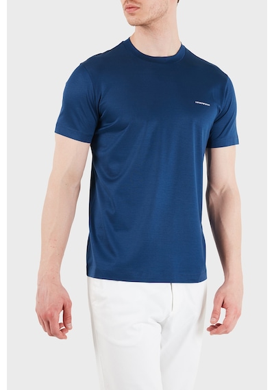 Emporio Armani Erkek T Shirt 8n1td8 1juvzu B079 Mavi Mavi