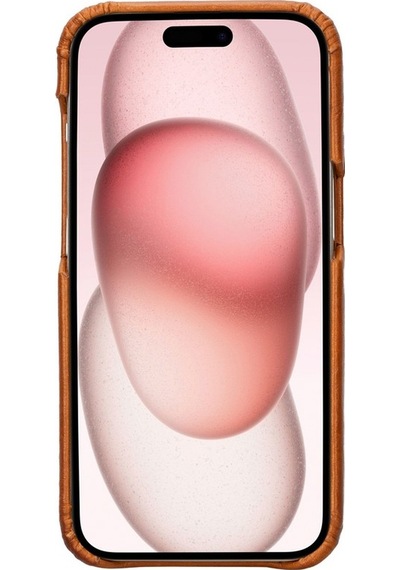 Bouletta Apple Uyumlu iPhone 15 Deri Arka Kapak F360 Rst2ef