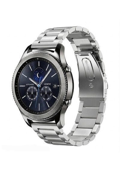 Huawei Watch Gt6/gt5/gt4/gt3/gt3 Pro 46mm Paslanmaz Solid Çelik Metal Kordon 22mm
