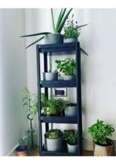 Shelf Unit Raf Ünitesi Açık Ahşap