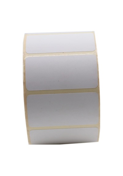 Lamine Termal Etiket 60mm X 30mm Ruloda 1500 Adet 40mm Kuka Çapında Direk Termal Transfer Etiketi 1