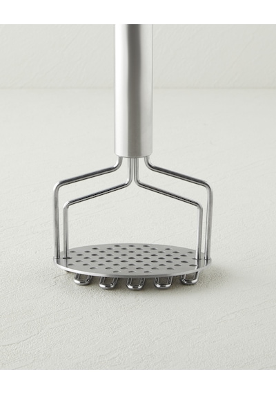 English Home Steel Master Paslanmaz Çelik Patates Ezici Mutfak Gereci 24 Cm Gri