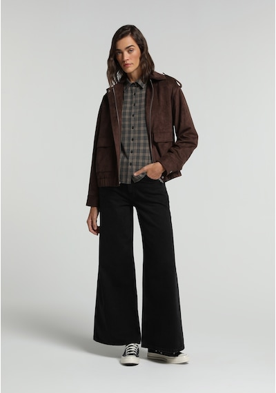 Colin's Colins Fashion Fit Fermuarlı Astarlı Kadın Kahverengi Ceket Cl1081199 Q1.v1 Brw Colin's Colins Fashion Fit Fermuarlı Astarlı Kadın Kahverengi Ceket Cl1081199 Q1.v1 Brw