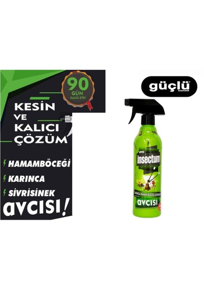 İnsectum Bit-pire-kene-akrap-karınca-hamam Böceği-sivrisinek Öldürücü