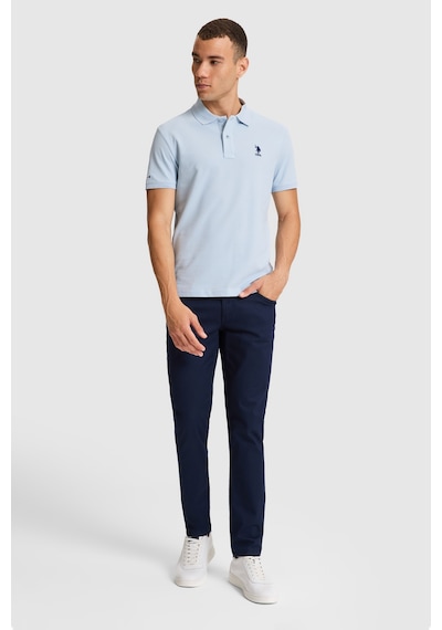 U.S. Polo Assn. U.s. Polo Assn. Erkek Açık Mavi Tişört Basic 50322303-vr003 Acık Mavı