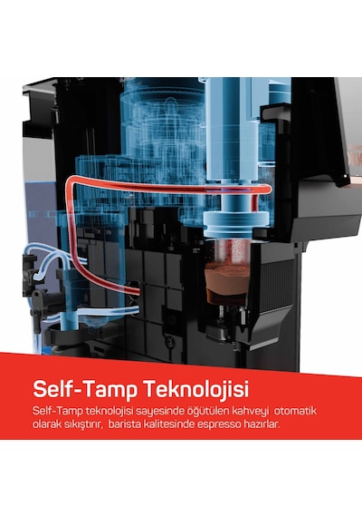 Arzum OK0042 Okka Barista Pro 1400W Duo Heat Teknolojisi Otomatik Espresso Makinesi