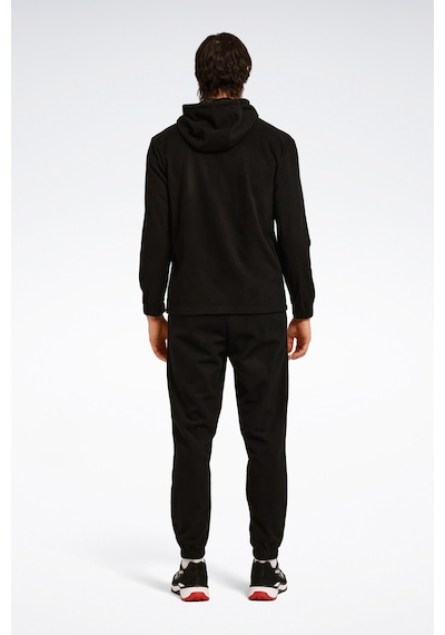 Id -f Fleece Hoodıe Siyah Erkek Polar Siyah