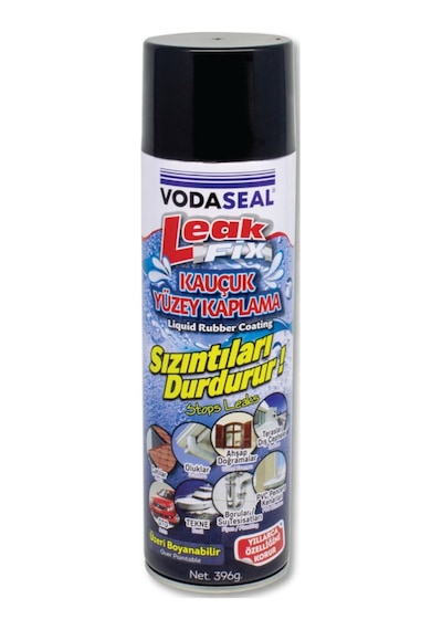 Vodaseal Leak Fix Kauçuk Izolasyon Spreyi 396 Gr Siyah