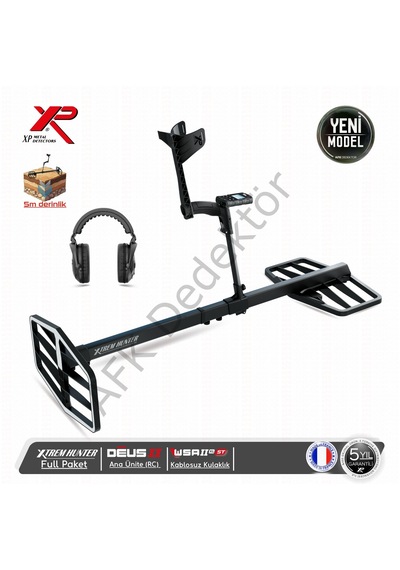 Xp Xtrem Hunter Dedektör Kulaklıklı Paket - Xp Deus 2 Rc Ve Wsa2xl St Kulaklık