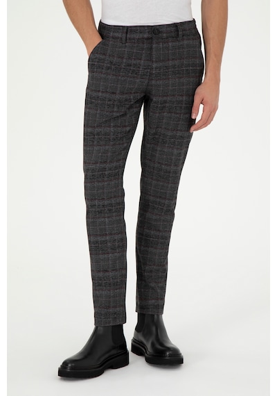 U.s. Polo Assn. Erkek Antrasit Pantolon Kanvas-chino 50296159-vr006 Antrasit